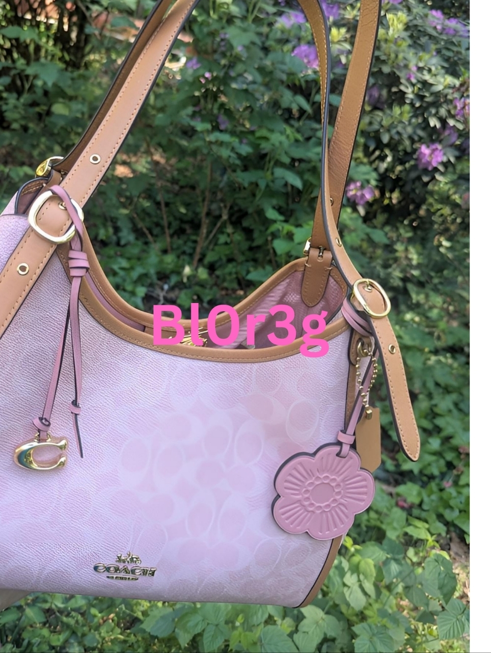 Coach Outlet Erin Shoulder Bag In Signature Canvas With Charms - Picture 5 of 7